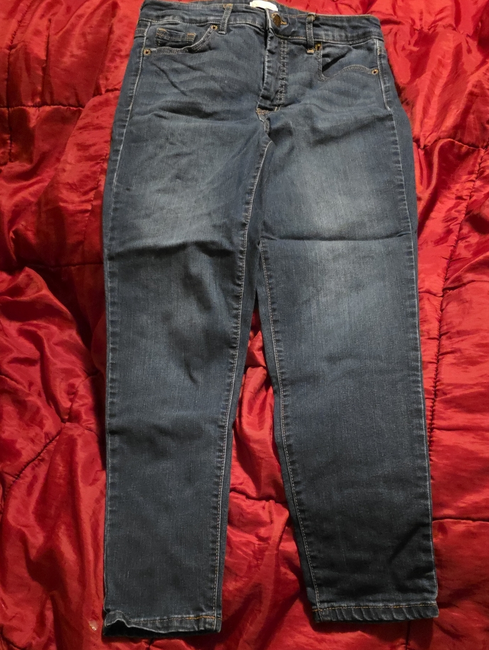 Jessica Simpson High Rise Skinny Ankle Jeana